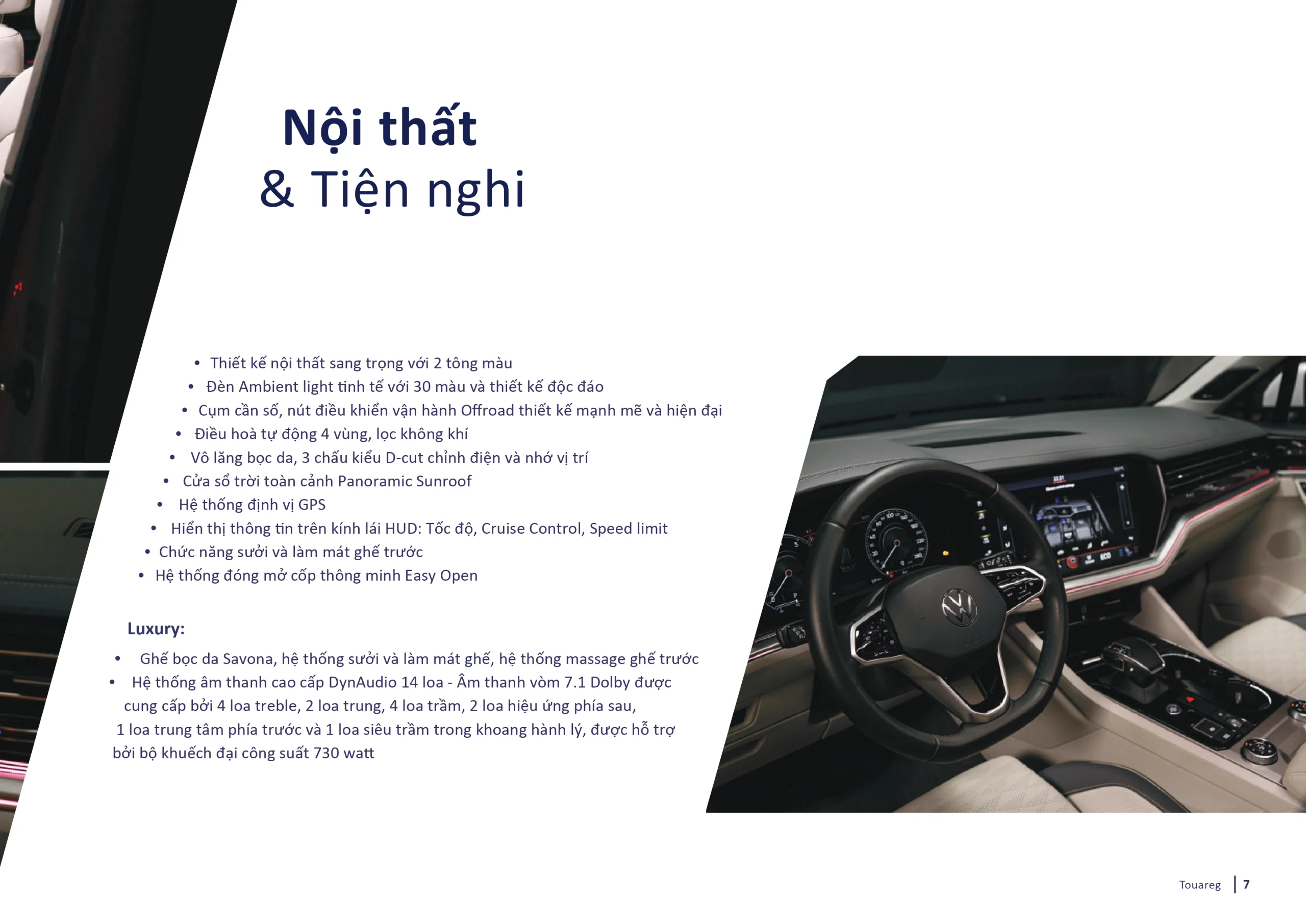 So sánh chi tiết Volkswagen Touareg Elegance và Luxury: Phiên bản nào dành cho bạn?